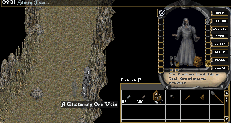 Harvest a glistening ore vein(待校对)