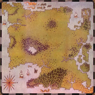 A colorized map of sosaria（待校对）